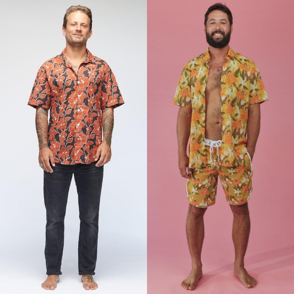 New Acacia Swimwear Men's Aloha Shirt Vintage Aloha Hawaii XL Button Down Men - Picture 3 of 16